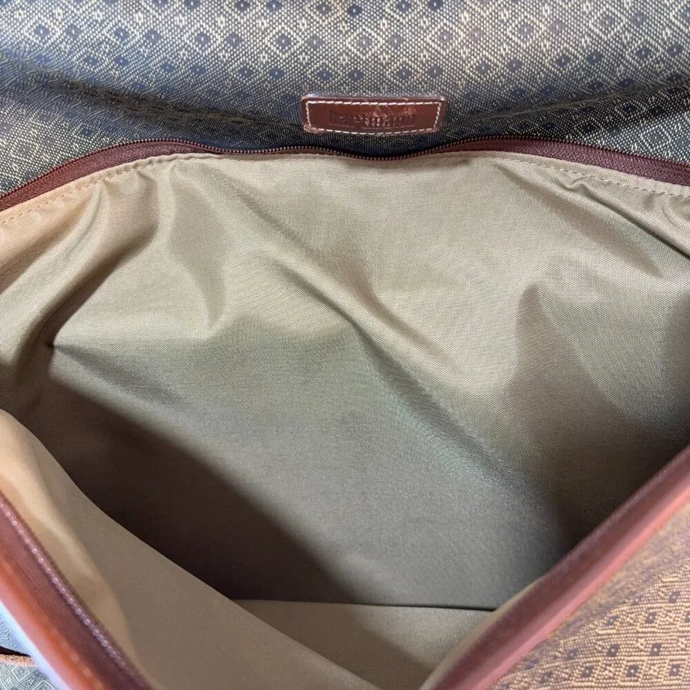 Hartmann Wings Diamond Jacquard Bi-Fold Carrying Garment Bag Luggage 23 x 42